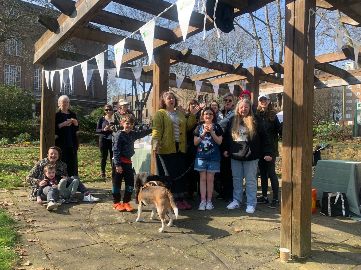 Celebrating International Women's Day at the Manchester Gardens Litter Picnic Celebrating International Women's Day at the Manchester Gardens Litter Picnic